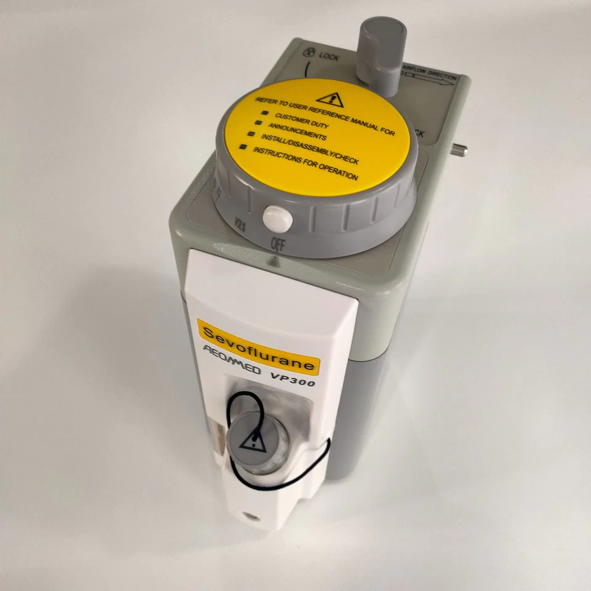 مبخر Aeonmed Isoflurane Vaporizer Pourfill Selectatec Mount VP300 بخار التخدير خزان التخدير