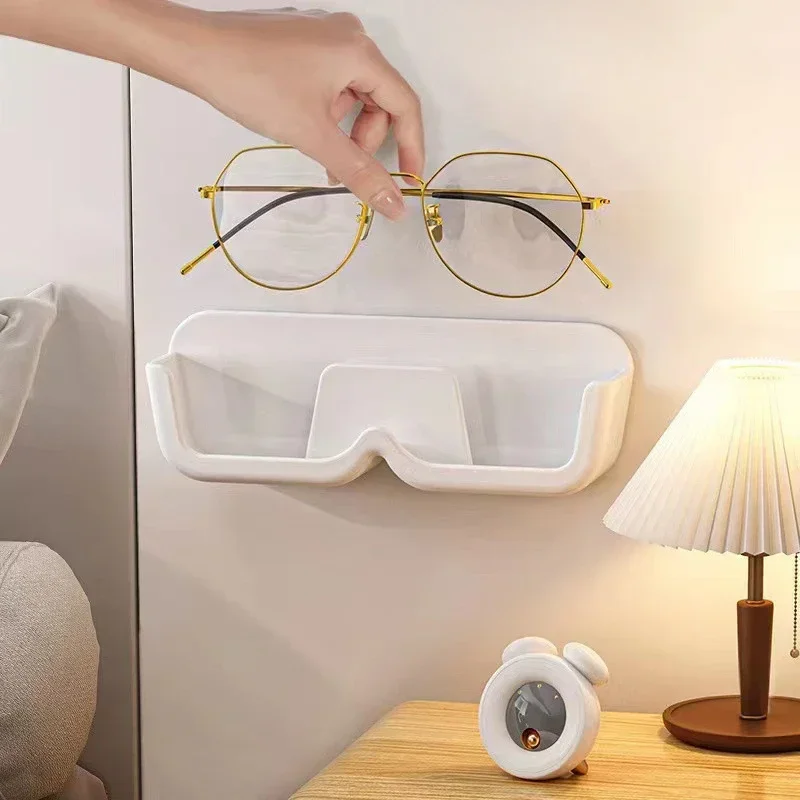 Glasses Rack Storage Rack Punch-Free Wall Pressure-Proof Display Bathroom Bedside Myopia Sun Glasses Storage Rack