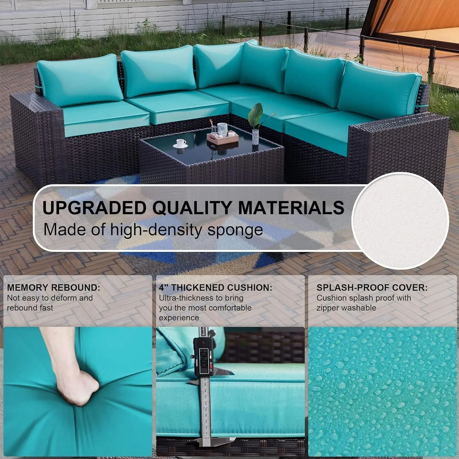 Thumbnail 2 - #10 Best Rattan Garden Sofa Sets to Buy In 2026