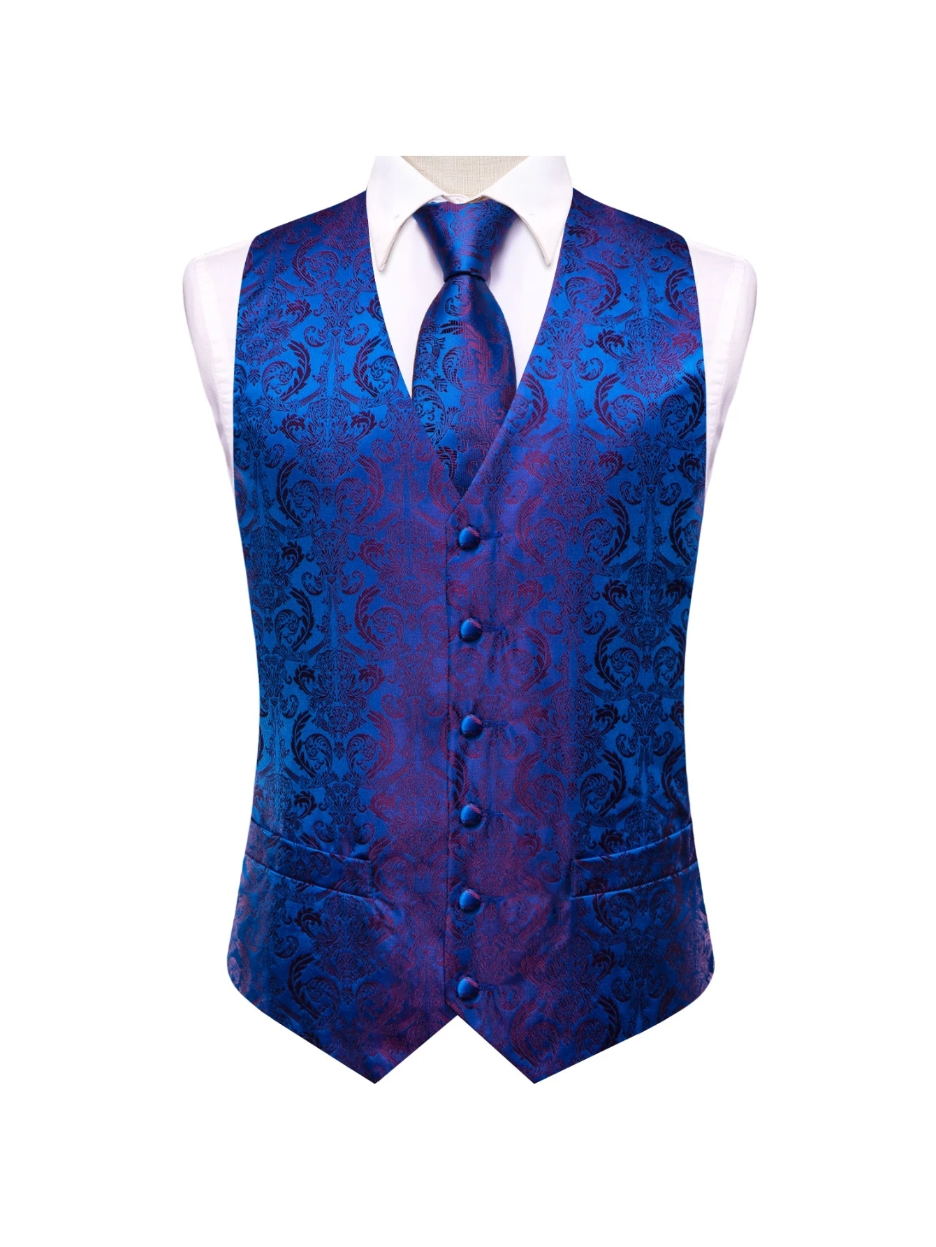 Zestaw: Kamizelka, krawat, pos – Pocket Square Set recenzja i cena