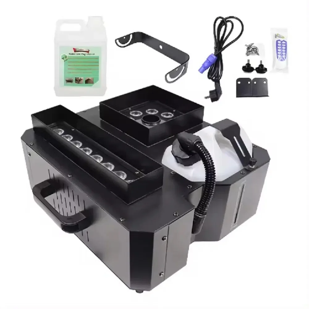 

1800 Вт вертикальная машина для тумана RGB светодиодное освещение распыление вверх/вниз сценический эффект оборудование для вечеринок