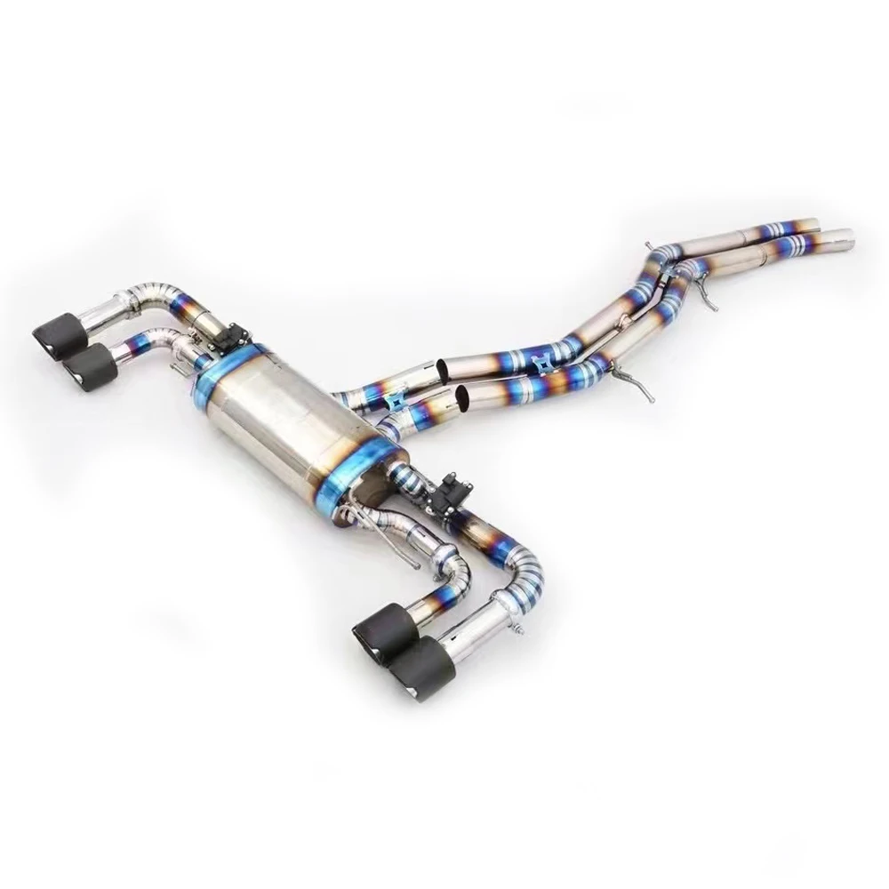 

Агрессивный звук ECCF Титановый выхлоп Catback для Porsche cayenne s 3.0T E Обновление гибридной производительности Простая установка