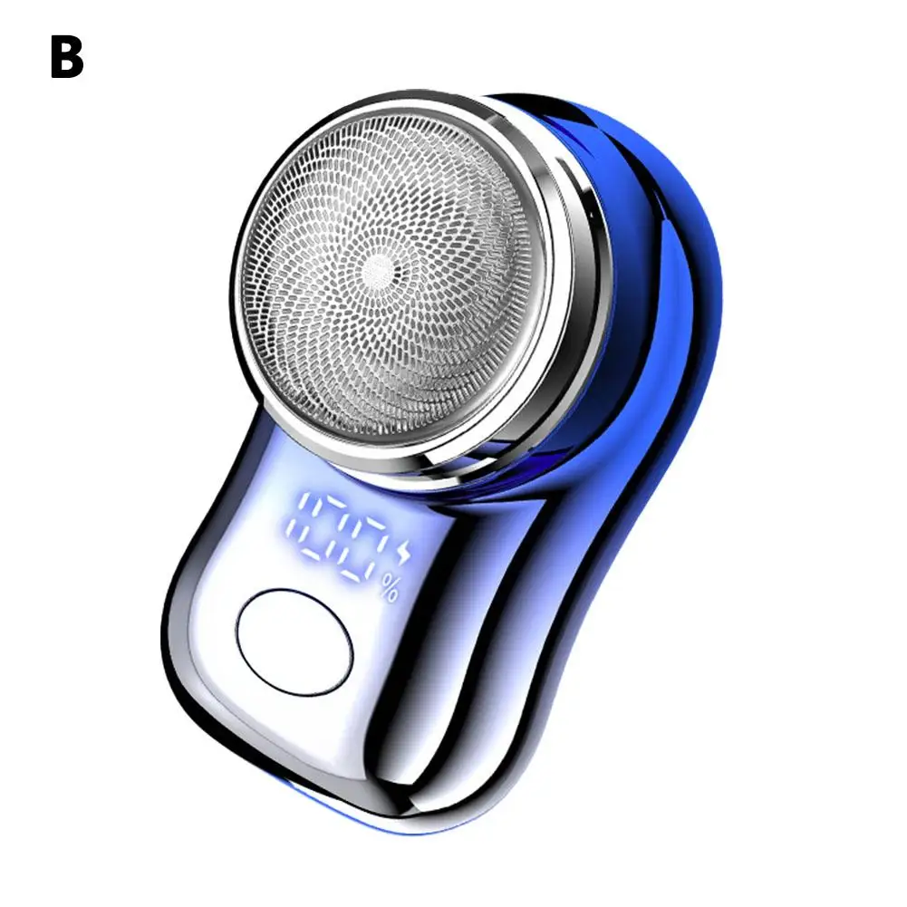 USB 충전식 전기 미니 면도기, 방수 여행용 모델 도구, 2024 남성, 새로 빛나는 업그레이드 휴대용 Sh J3J9