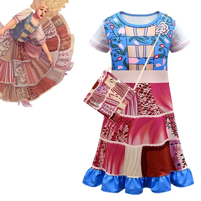 

Good and Evil Nightdress Teen Girl Pajamas Dresses Children Sophie Cosplay Summer Nightgown Home Clothes Kids Sleepwear Gecelik