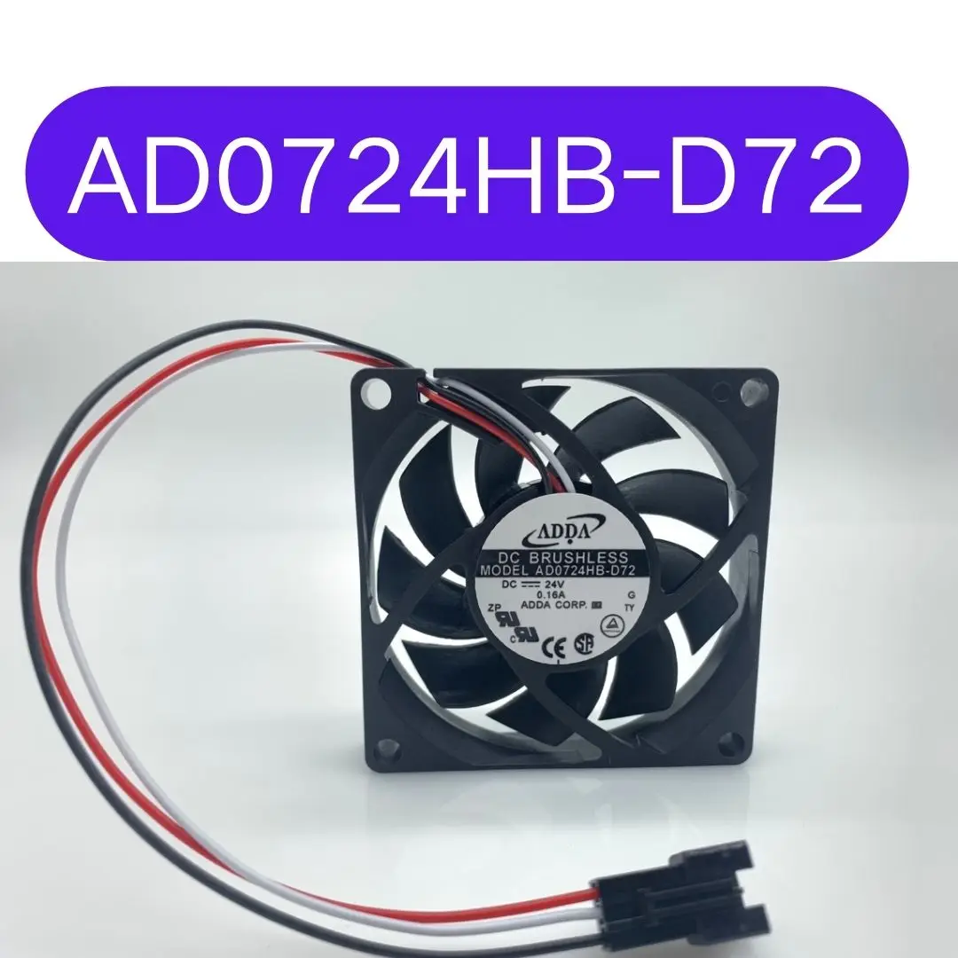 

Brand New AD0724HB-D72 7015 24V 0.16A 7CM 3-wire alarm fan Fast Shipping