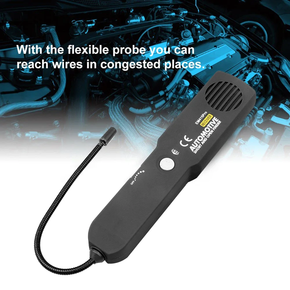 A++ Care Automotive Short and Open Finder EM415PRO Car Short Circuit Detector Car Repair Tool Detector Track The Cables or Wires