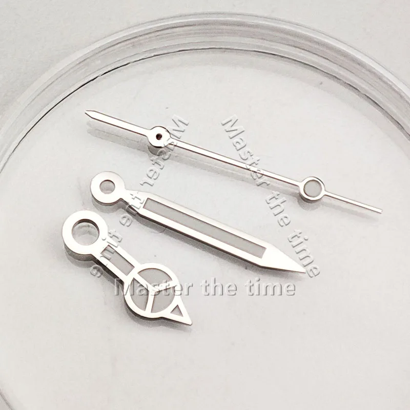 قطع غيار المؤشر أيدي ساعة مضيئة خضراء متوافقة مع NH35/36 Core لإصلاح وتعديل الساعة