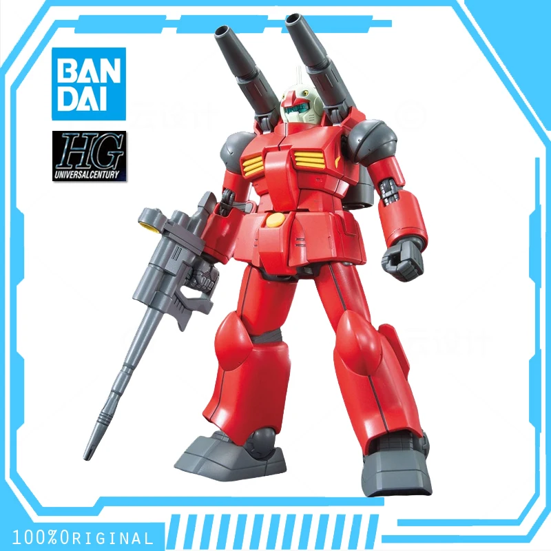 

In Stock BANDAI ANIME HG 1/144 Mobile Suit GUNDAM RX-77-2 GUNCANNON Assembly Plastic Model Kit Action Toy Figure Gift