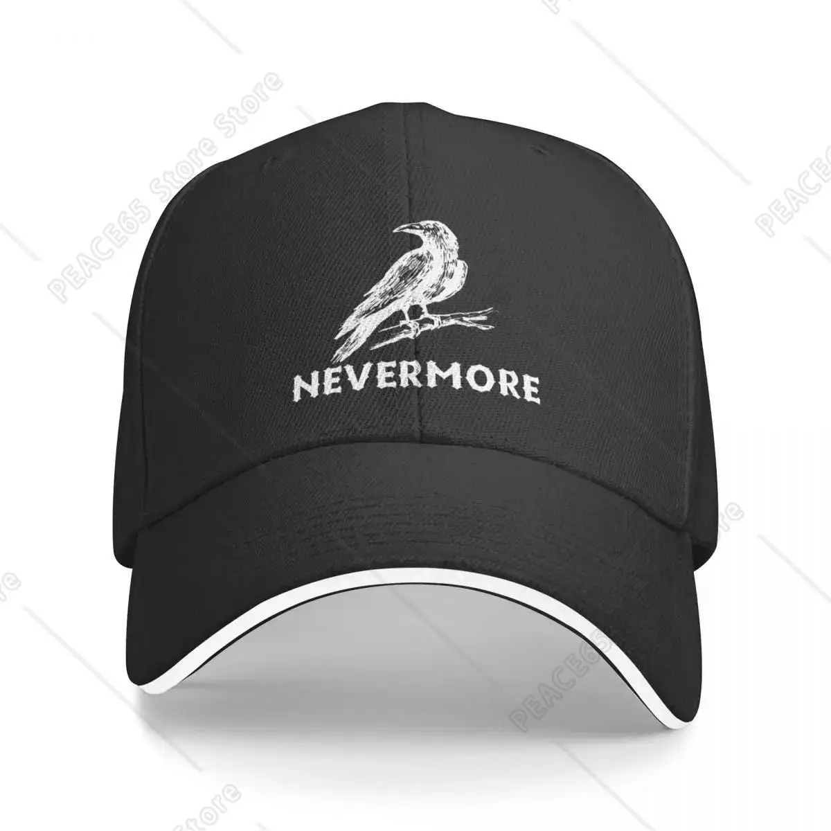 

Nevermore Edgar Allan Poe The Raven Baseball Cap Uv Protection Solar Hat Luxury Cap Hats For Women Men'S Caps