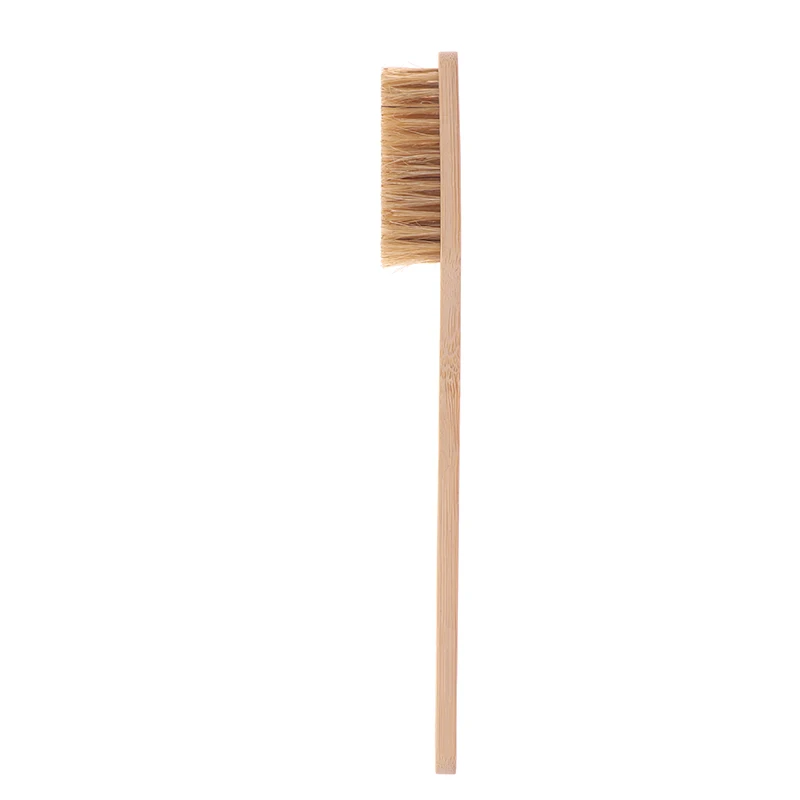 Wooden Handle Boar Bristles Climbing Brush Portable Rock Chalk Bouldering Scrubber Gear