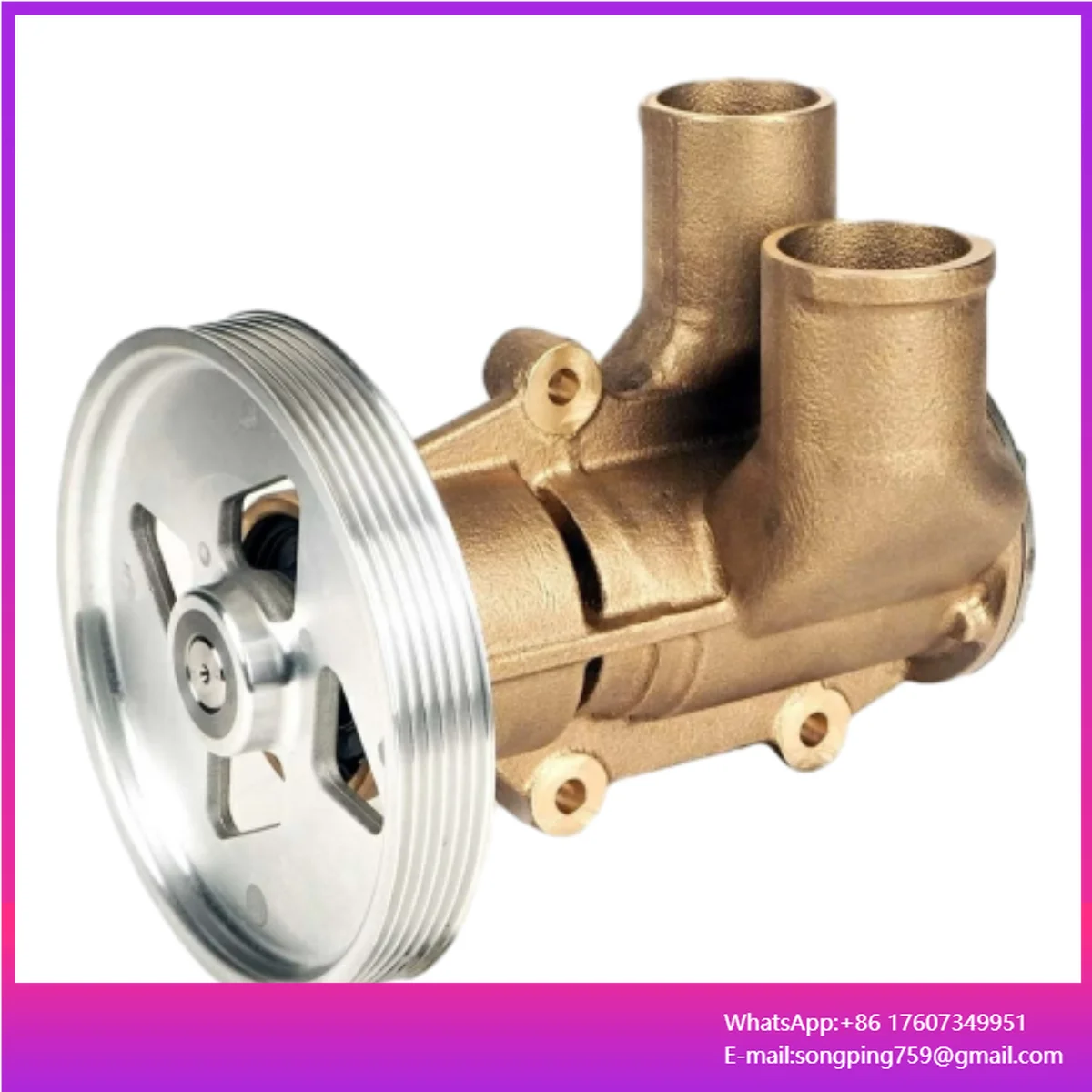 Sea Water Pump 21419376 22901578 JPR-VP0060DB for Penta D6
