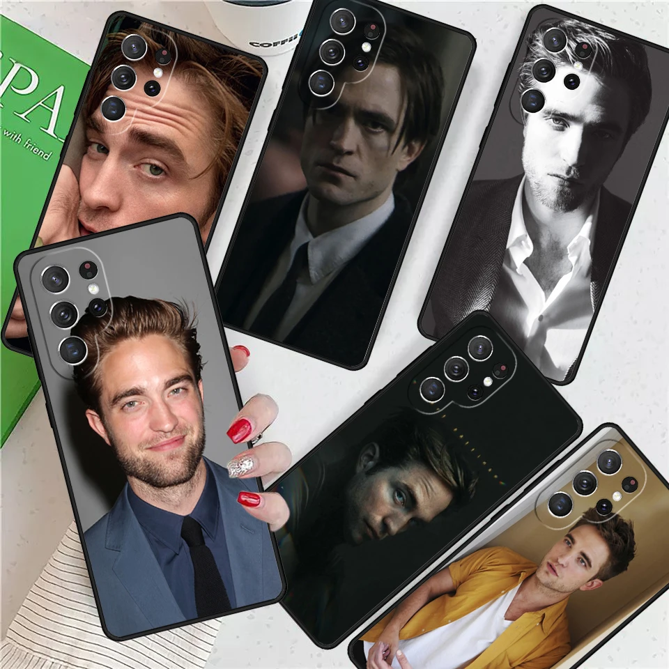 Robert Pattinson For Samsung Galaxy S24 Ultra S21 S22 S8 S9 S10 5G Note 10 20 Plus FE S23 Phone case Cover Coque