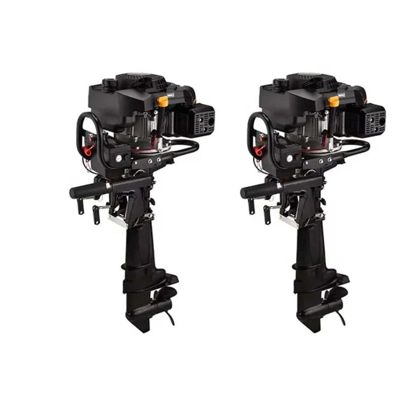 5.5/7.5/9HP 149/225cc 4-stroke outboard engine for inflatable fishing boats,Rubber dinghy assault boat,Marine propeller
