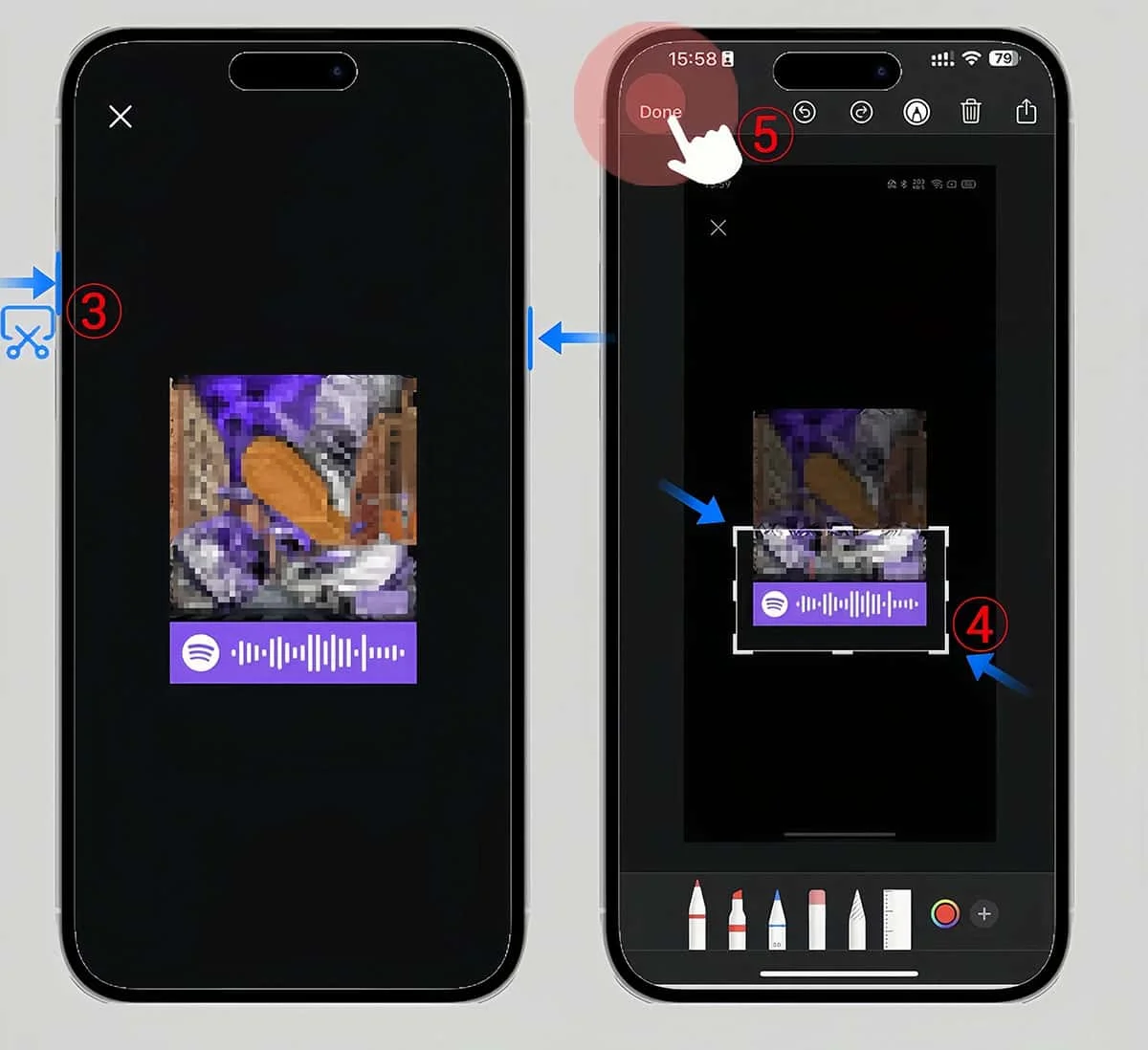 Personalisierter Spotify-Code-Schlüsselanhänger mit Gravur, Name, Lied, Musik-Schlüsselring, Scanbarer Lied-Schlüsselanhänger, Geschenk für Paare und Freunde – Detail 2