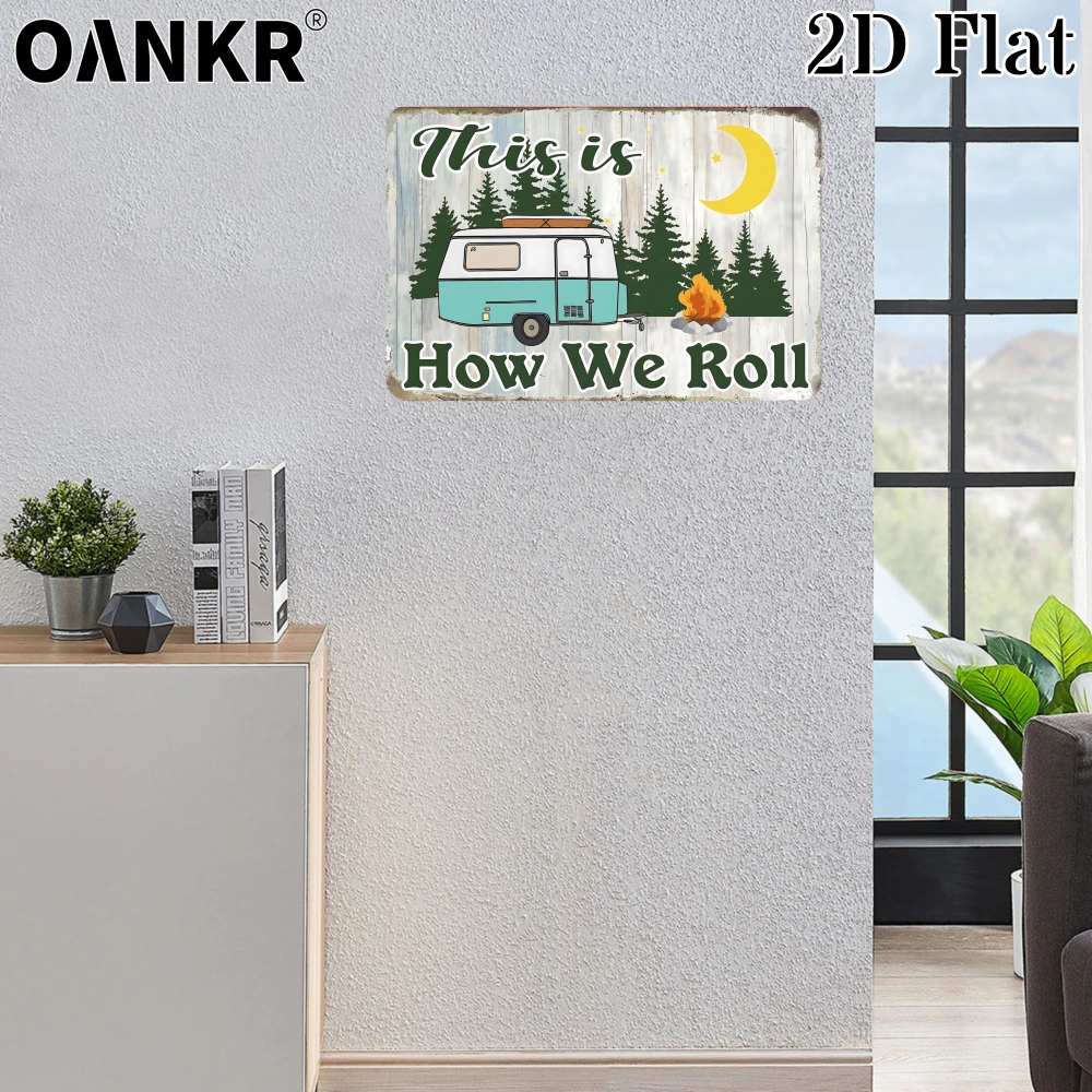 Retro Kamp Metal Tabela Levhas - Outdoor Adventure Quotes incelemesi ve fiyatı