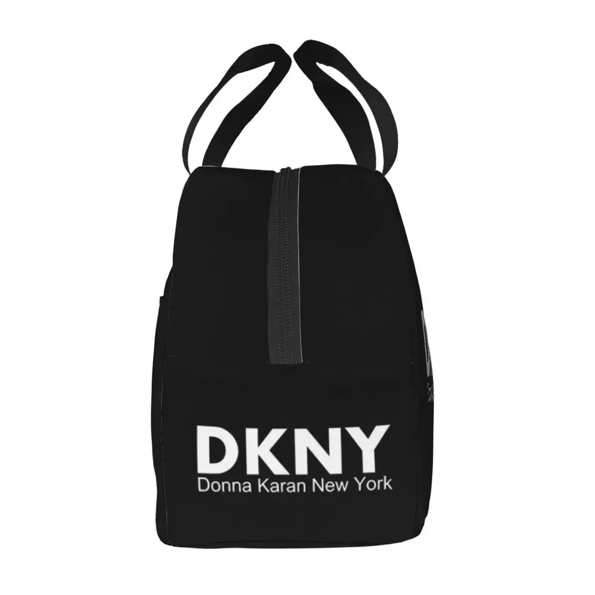D-DKNY 휴대용 점심 가방 재사용 가능한 야외 피크닉 학교 식품 절연 가방