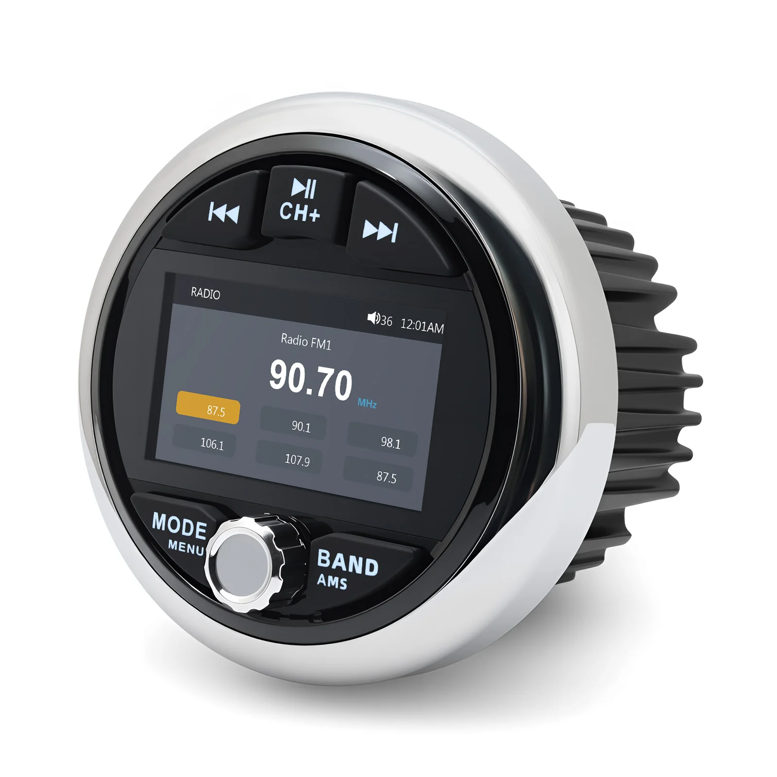 قارب راديو مشغل الوسائط MP5 البحرية ستيريو FM AM استقبال MP5 تشغيل الفيديو بلوتوث متوافق ل قارب يخت ATV UTV الملحقات #6