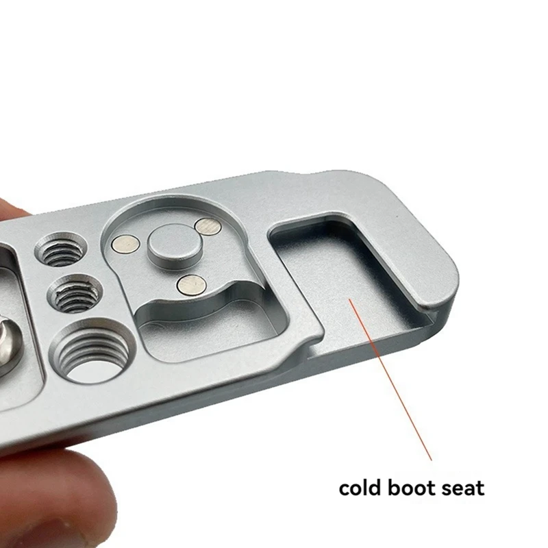 Hand Grip Quick Release Wooden Camera L Plate For Fujifilm Fuji X100VI Camera Grip Handle