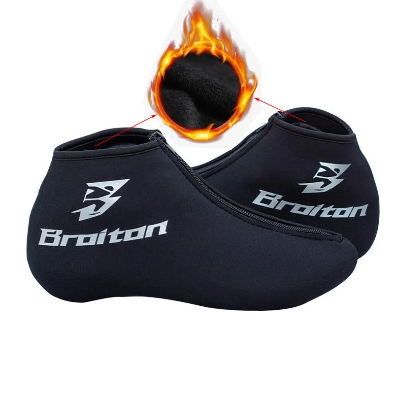Speed Skate Boot Covers Thick Warm Ice Skating Boot Sleeve with Zipper Protective Ice Skate Shoe Cover for Speed Ice Skating