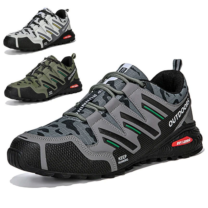 

Мужские водонепроницаемые дышащие кроссовки для походов, кемпинга, треккинга, охоты, тактические велосипедные кроссовки