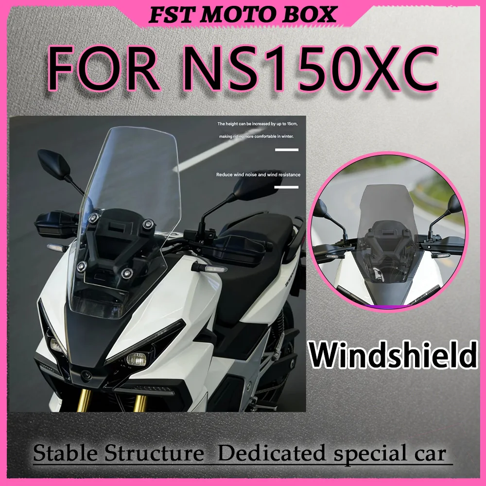 FOR NS150XC Lightweight Windshield Structural Modification for Front End Suppression Resonance Tuning No Extra Load