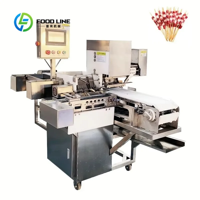 Customized Factory Price Shish Kebab Meat Stringing Machine - Automatic Commercial BBQ Skewer Equipment