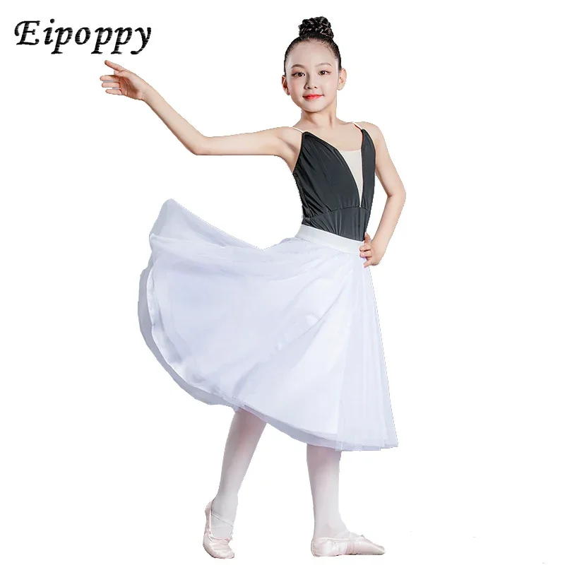 

Children's Dance Clothes Summer Practice Skirt Ballet Sling Body Children's Art Examination Professional Gymnastics Adult