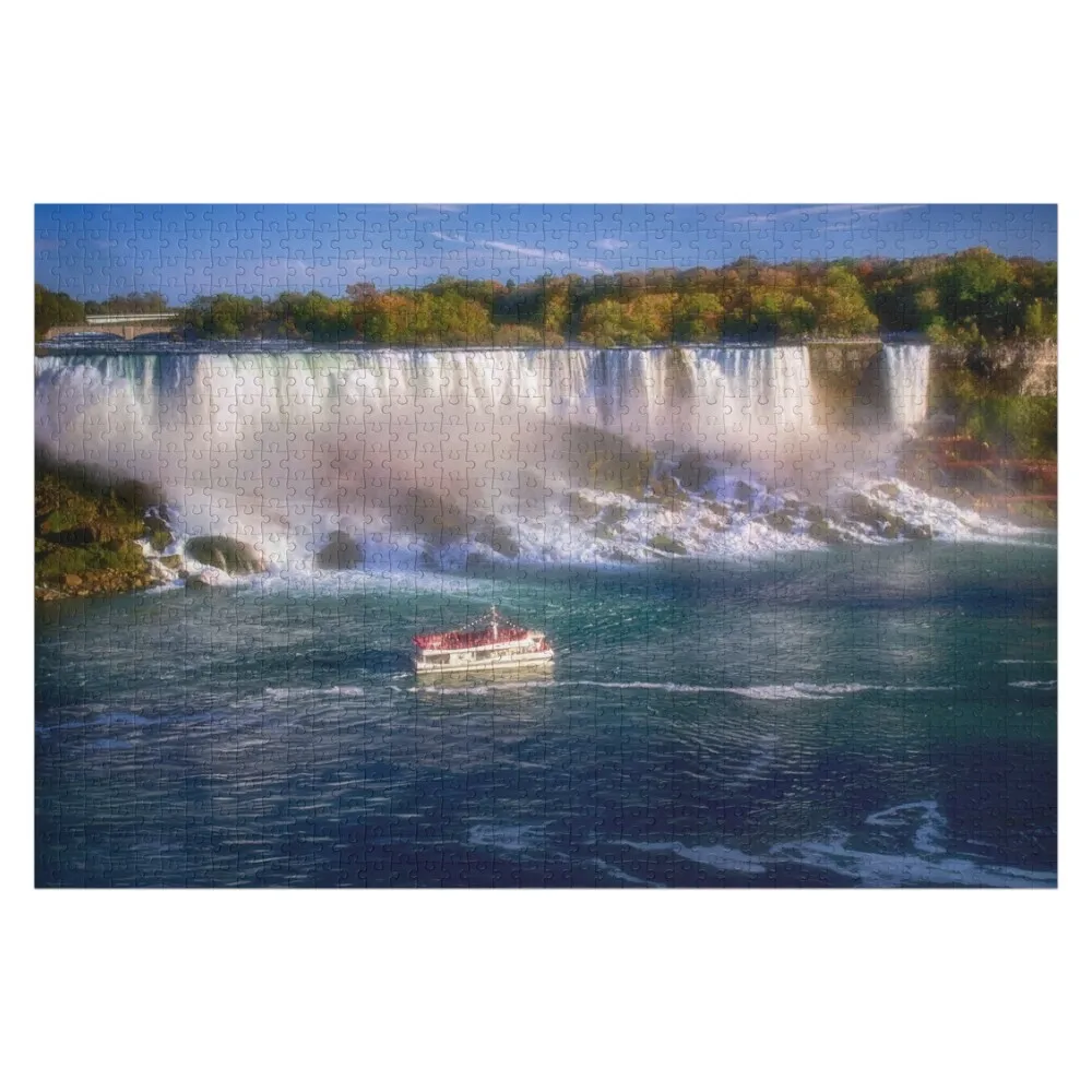 

The Maid of the Falls - Niagara Falls Jigsaw Puzzle Custom Novel Toys For Children 2022 Puzzle