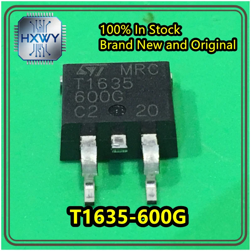 (10/50 pieces) T1635-600G T1635-600G-TR Three-terminal bidirectional thyristor, brand new, original, in stock, electronic IC