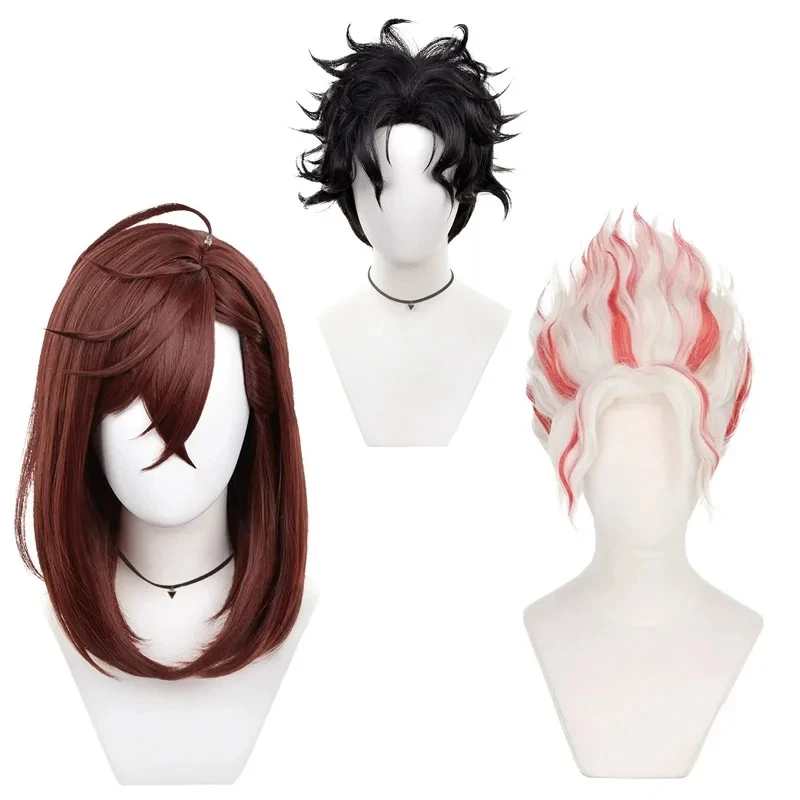 

Momo Ayase Okarun Cosplay Wig Anime Dandadan Cosplay Okarun Wig Ken Takakura Costume DAN DA DAN Carnival Party Christmas