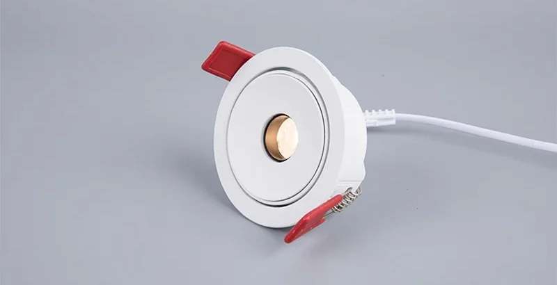 Focos Led ultrafinos, foco de ángulo de haz pequeño, foco de techo integrado de 3/8/15 grados para imagen del hogar, Mus