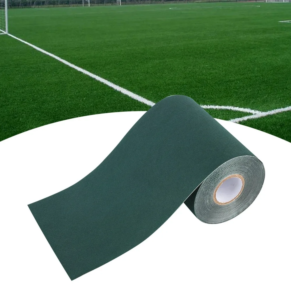 Waterproof Grass Tape Self Adhesive Green Artificial Lawn Tape Easy to Apply and Use Non-woven Fabrics Synthetic Grass Tape