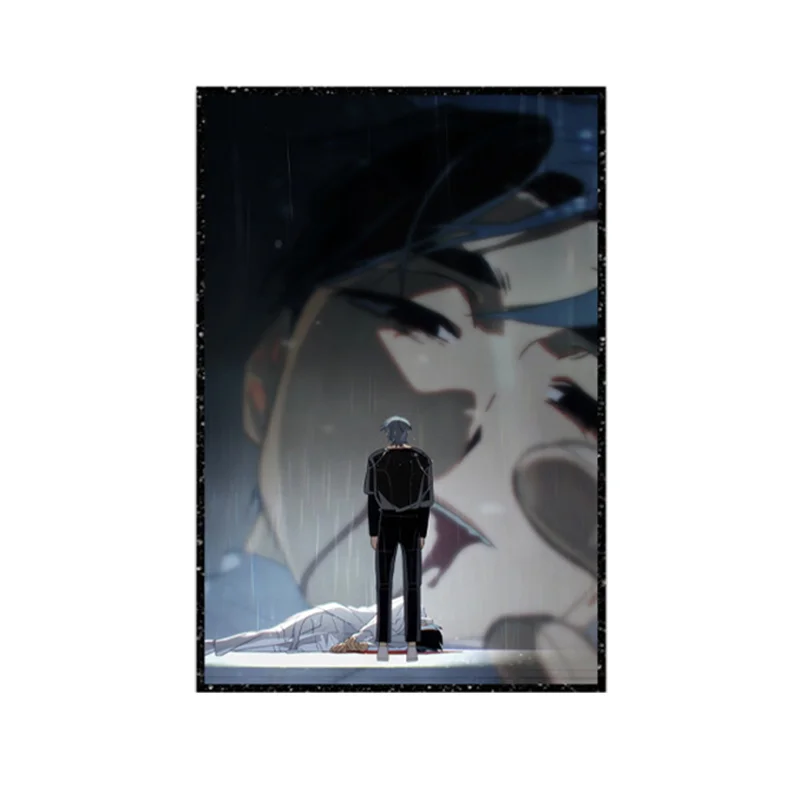 الرسمية الغريبة المرحلة باجي شارة بطاقة صغيرة ملونة ورقة أنيمي الكرتون تأثيري العناصر القابلة للجمع الأبعاد الثاني المحيطة