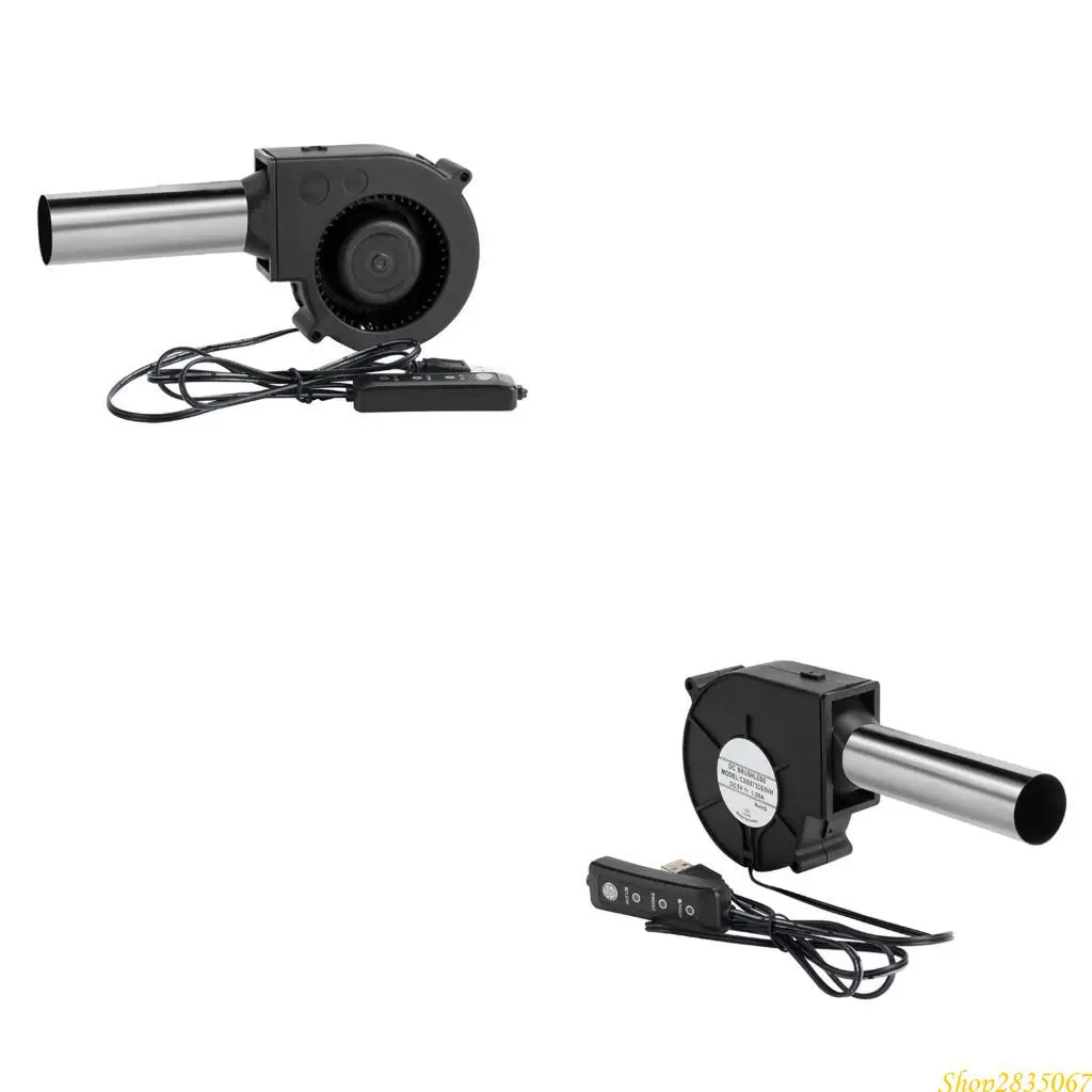 

9733 Centrifugal Fan With Long Steel Tube For Outdoor Cooking Three Speed Modes 831F