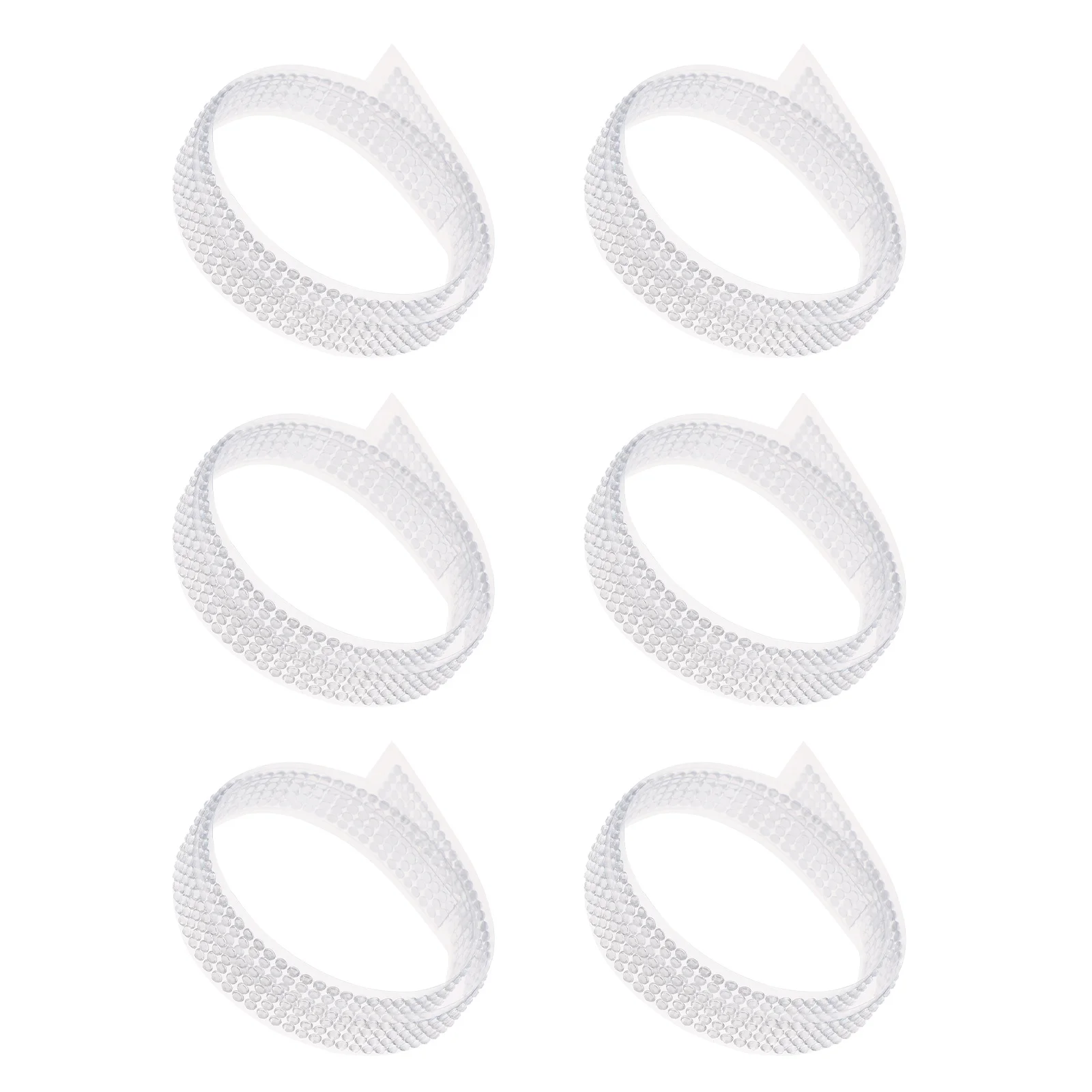 

6 Rolls Acrylic Rhinestone Tape DIY Crystal Decorative Self-Adhesive Diamond Tape Gift Wrapping Scrapbooking Gift Wrapping Tapes