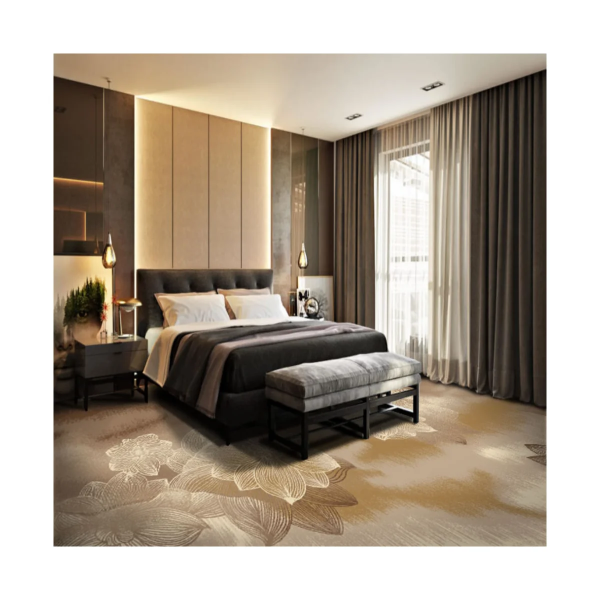 printing large size Turkish American living room carpet abstract pattern Nordic bedside soft tatami area kitchen bathroom carpet