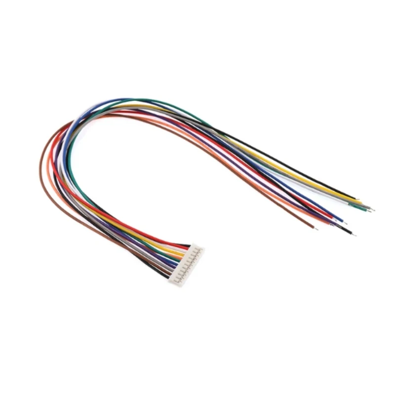 10PCS/LOT JST PH 2.0 Electronic Wire Terminal Wire Length 30cm Single Head Pitch 2.0mm Connector Plug Wire Cable 26AWG 2/3/4/5/6