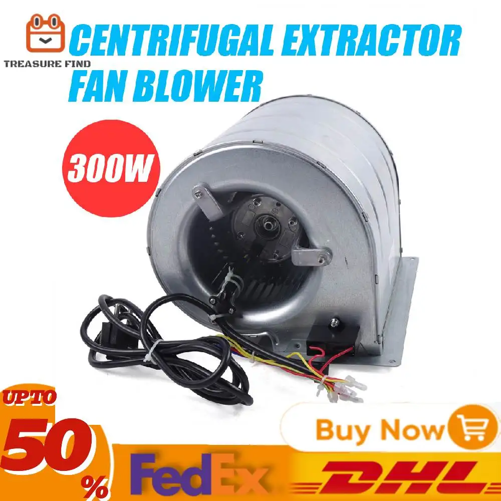 Centrifugal Fan φ146 x 190 mm Fan 300 W 1300rpm  Industrial Radial Air Extractor 840 m3/h Centrifugal Extractor Fan