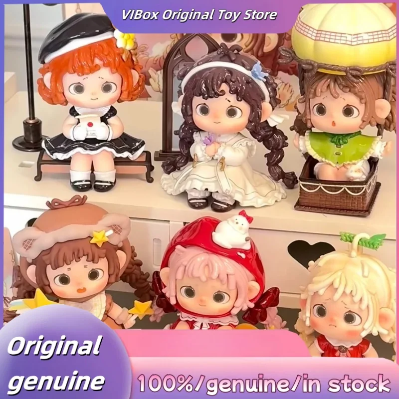 

Genuine Spot Fufu Night Light City Series Blind Box Rolled Yarn Girl Mystery Box Trendy Toy Figurine Figurine Figurine Gift