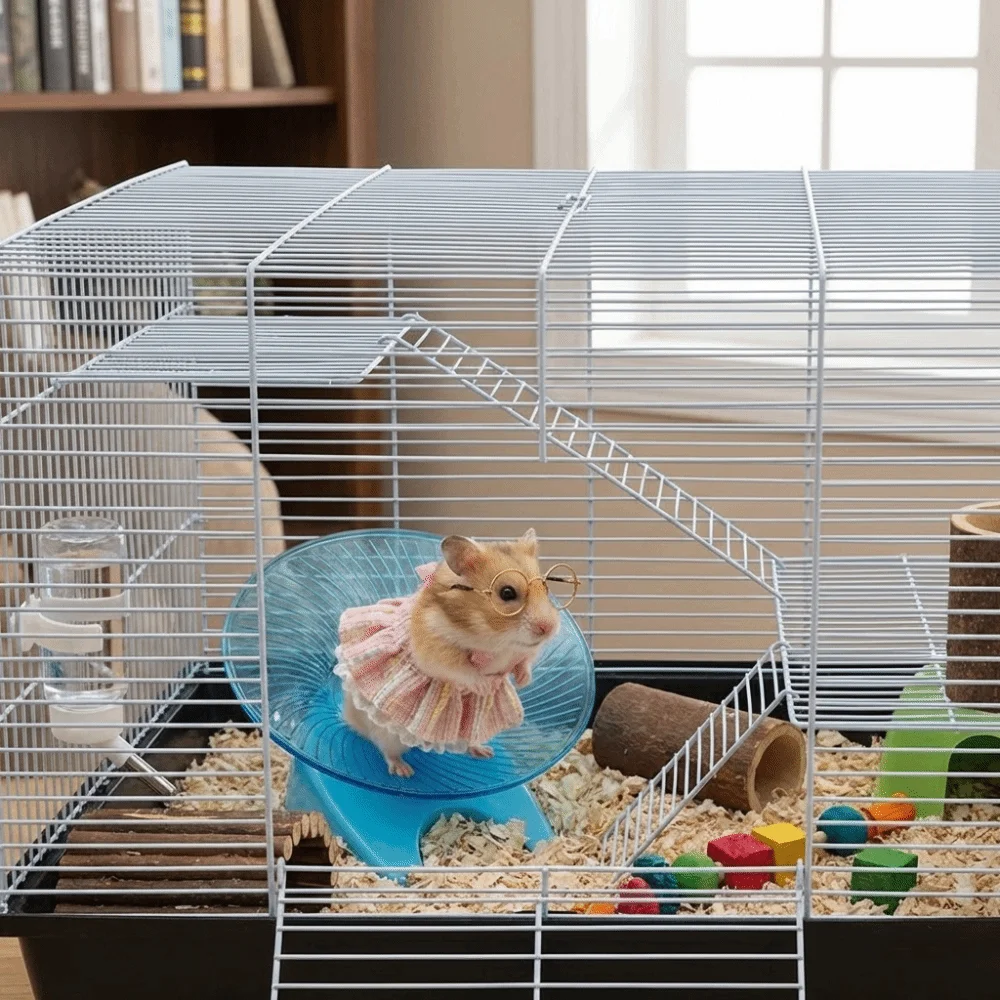 Pet Vest Adorable Hamster Princess Dress Breathable Lightweight Pet Puff Skirt Soft Pet Suspender Skirt Fancy Rats