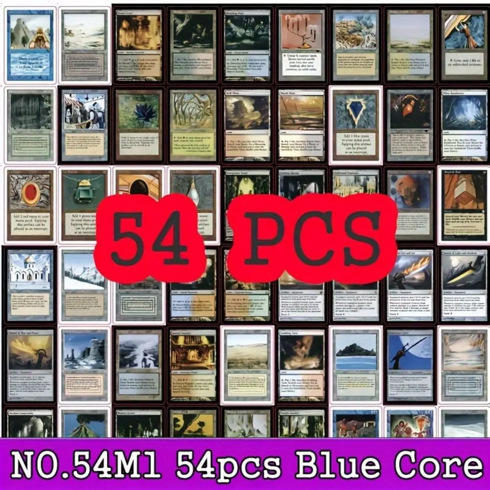 MTG جودة عالية حار بيع رقم. 54 بطاقة بروكسي 54 قطعة بطاقة P9 Dual Land Fetch Land Shock Lands