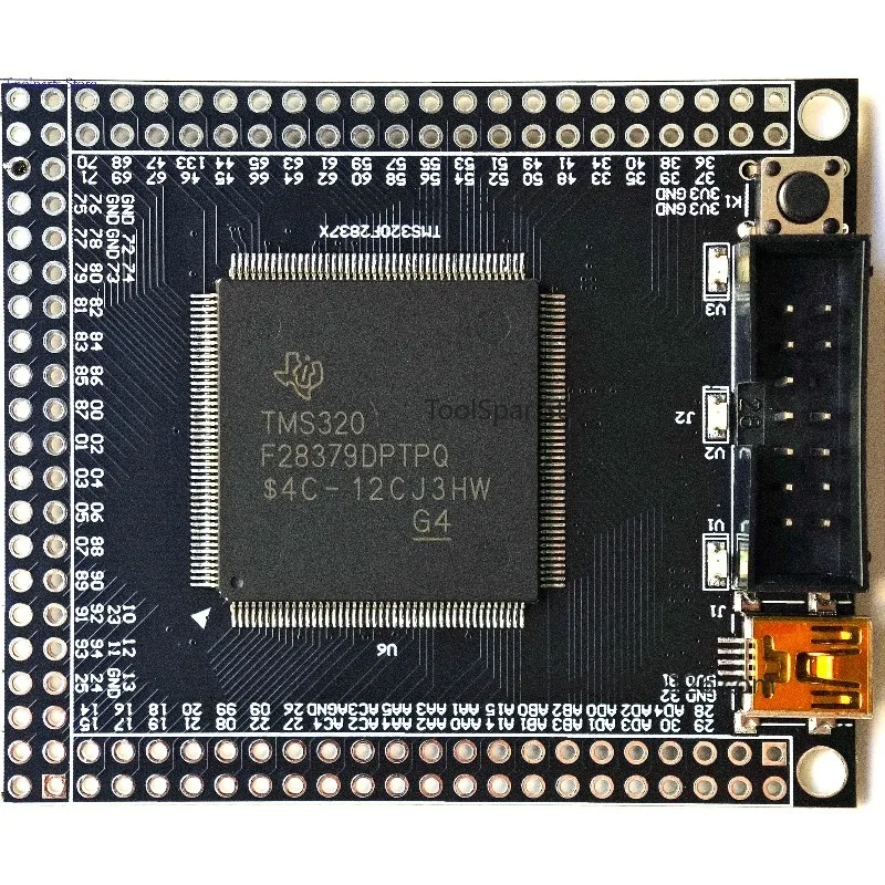TMS320F28377D TMS320F28379D Dual-Core C2000 DSP Core Board, Industrial Digital Signal Processing Development Control Board