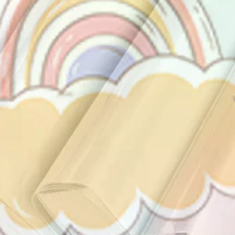 Macaron Thickened Notebook 400 Pages Large Capacity Transparent Plastic Cover Notebook Student Office Writing Journal