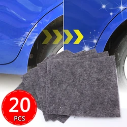 Paño de abrillantado para coche, herramientas de reparación de arañazos Nano Sparkle, eliminador de arañazos de tela Nano mágica multifunción, accesorios para coche