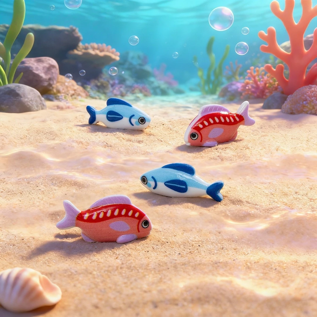 Cartoon-Figuren von Rotem Schn – Aquarium Fish Cartoon Bewertung und Preis