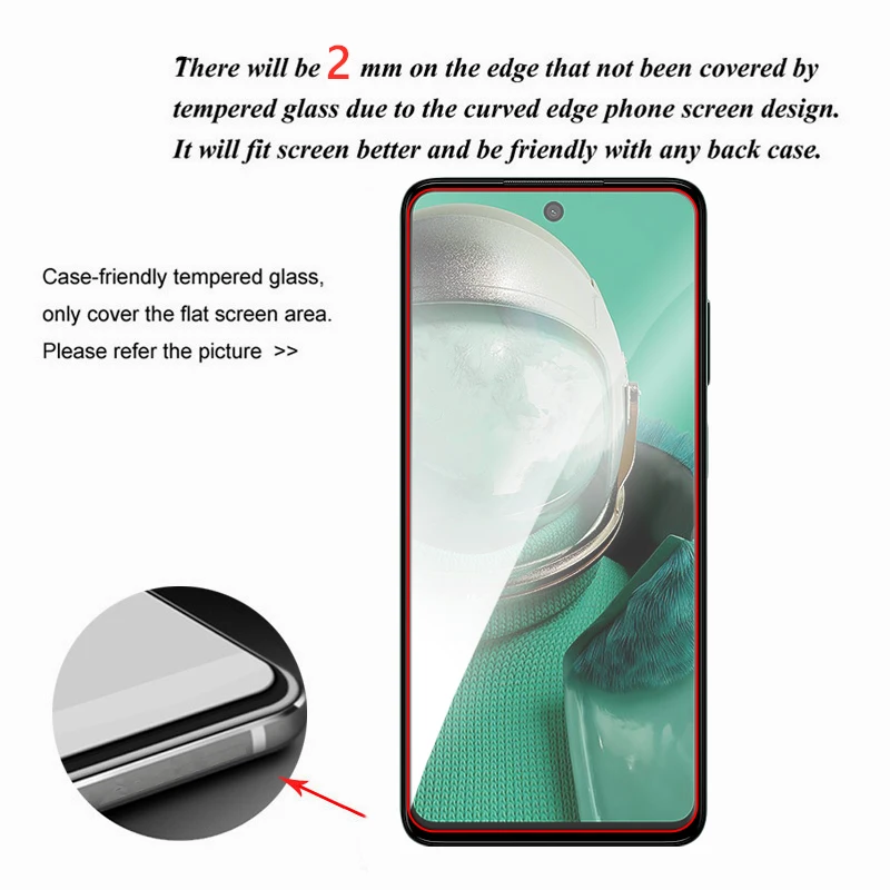 For HMD Pulse Pro Glass 6.65 inch Full Glue Clear Screen Protector For HMD Pulse Pro Tempered Glass For HMD Pulse Pro Lens Film