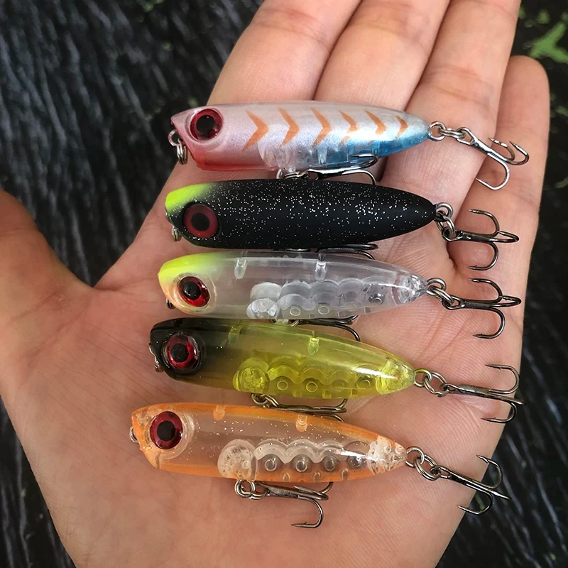 Mini Popper Lure Slow Sinking Artificial Hard Wobbler Ajing Fishing Tackle  Ima Qoop 45 Flathead,Speckled Trout,Mackerel Baits - AliExpress 18