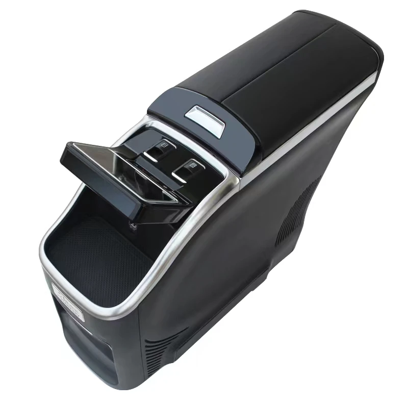 2022 Luxury Van Multifunctional Armrest With Usb Wireless Charger Cup Holder for Lincoln Navigator