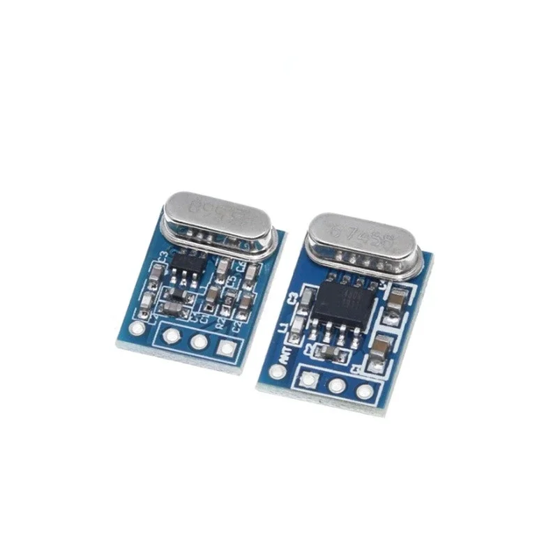 

1Set 2Pcs 433MHZ Wireless Transmitter Receiver Board Module SYN115 SYN480R ASK/OOK Chip PCB for arduino