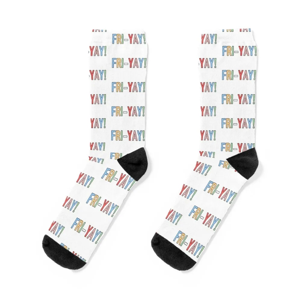 FRI-YAY! Socks golf aesthetic colored Children's Socks For Men Women's